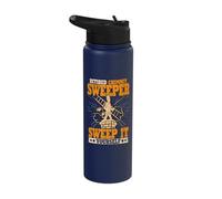 Professional Sweeper Retired Funny Chimney Sweep Retirement Stainless Steel Insulated Water Bottle
