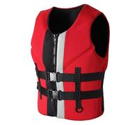 Professional Swim Life Jacket Universal Adjustable Swim Vest with Reinforced Straps Snorkel Vest for Water Sports, Kayaking, Surfing, Fishing(H,XXL)