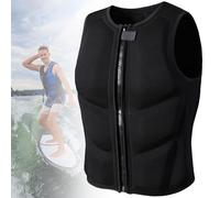 Professional Swim Life Jacket Universal Adjustable Swim Vest with Reinforced Straps Snorkel Vest for Water Sports, Kayaking, Surfing, Fishing