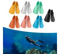 Professional Swimming Fin, Travel Size | Silicone Swim Fin, Lap Swimming, Comfortable Silicone Short Flippers for Kids Adult, Snorkeling Divings for Women
