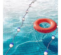 Professional Swimming Pool Lane Lines & Safety Divider Rope Kit for Inground Pools - Durable Easy to Install Ideal for Competition Training & Swim Lessons