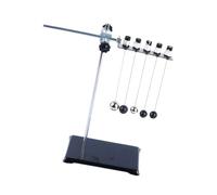 Professional Swing Ball Mechanics Experiment Set with Metal Holder Frame for Science Education Classroom Teaching Weight Acceleration Experiment Tool