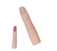Professional t | Adjustable Practice Finger | Professional Nail Hand Practice | Acrylic Nails Manicure Art Finger | Silicone Practice Hand for Nails Naill Trainiing Practicee
