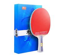 Professional Table Tennis Bat, Ping Pong Racket for Competition, Comfortable Handle - Includes Case/As Shown/Long(Long Handle)
