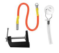 Professional Table Tennis Training Robot Fixed Rapid Rebound Pong Ball Clip For Solo Practice And Dynamic Stereotype Training PVC Universal Rod 18.5 Inches