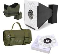 Professional Tactical Shooting Target Kit, Multi-Purpose Outdoor Training Target, Includes 100 Target Papers, Sandbag Gun Rest, Non-Slip Shooting Mat