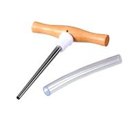 Professional Tapered Violin Reamer Tool Ergonomic Wood Handle Violin for Instrument Repair and Maintenances Ergonomic Wood Handle