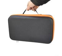 Professional Technician Tool Bag - Hard Base Storage Solution with Adjustable Shoulder Strap - Multi Pockets Organisation for Parts Storage - Fabric Open Tote Bag - 36x20.5x11cm