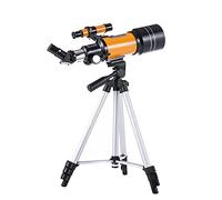 Professional Telescope for Adults, 70mm Aperture 300mm Focal Length Astronomical Portable Refractor Telescopes for Kids and Beginners, with Adjustable Tripod 2 Eyepieces Phone Mount