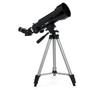 Professional Telescope for Adults, 70mm Aperture 400mm Focal Length Astronomical Portable Refractor Telescopes for Kids and Beginners, with Adjustable Tripod 2 Eyepieces Phone Mount Backpack
