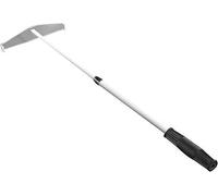 Professional Telescopic Poker Chip Rake | Stainless Steel Retractable Croupier Stick With Transparent Acrylic Head, Smooth Extension Craps, Roulette, And Home Nights