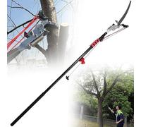 Professional Telescopic Tree Pruner Pole Saws Extendable Pruning Saw Gardening Landscaping Branch Lopper Tools(7.2m/24ft,5.4m/18ft)