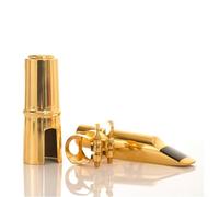 Professional Tenor Sax Mouthpiece Constructed from Metal Sizes 5 6 7 8 9 with Ligature and Cap Assembly (Middle C (Middle C (7))