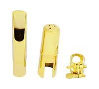 Professional Tenor Saxophone Metal Mouthpiece Set Saxophone Metal Mouth Protector Instrument Maintenance Accessories