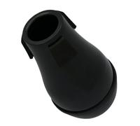 Professional Tenor Trombone ABS Straight Mute for Quiet Home Practice | Curve Fitting Shape, Tone Preserving Design, Apartment Use, Suitable for Students and Beginners Random Color