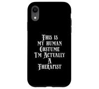 Professional Therapist Costume Therapy Treatment Psychology Case for iPhone XR