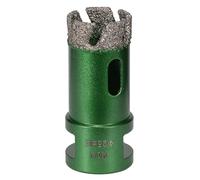 Professional Threaded Brazed Hole Cutter with Anti Vibrations Teeth for Porcelain Stone and Construction Projects Fast Cutting Diamantine Hole Cutter Tool