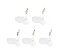 Professional Throw Fishing Net 5 Mesh Nylon Lightweight Cast Net for Freshwater Saltwater Fishing Trap Durable Hookless Design 5 Pack