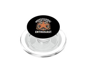 Professional Tide Pool Enthusiast Starfish Marine PopSockets PopGrip for MagSafe