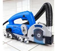 Professional Tile Grout Remover Machine, 1200W 9000RPM Electric Grout Removal Tool with Diamond Cutting Disc for Efficient Grout Cleaning Between Tiles and Floor, 100mm Disc Diameter