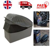 Professional Tire Dressing Applicator with Contoured Grip for Easy Use - Grey