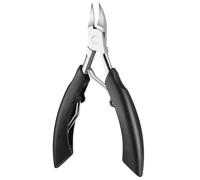 Professional Toe Nail Clippers Cutter Ingrown Toenail Tool Thick Nails Remover Super Sharp Straight Blade Nail Tools,B,Black
