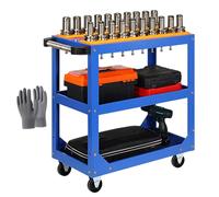 Professional Tool Cart with Wheels Heavy-Duty Rolling Trolley for Mechanics and Workshops Storage Solution for Commercial Use and Warehouses