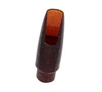 Professional Translucent Alto Sax Mouthpiece | Plastic Replacement Parts | Fast Performance & High Baffle Design | for Saxophonists - Brown