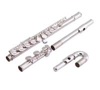 Professional Transverse Flute Double Head Flute 16 Hole Closed Hole Flute E Key C Tone Student Flute With Case And Accessories