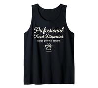 Professional Treat Dispenser Dog's Personal Servant Tank Top