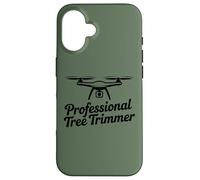 Professional Tree Trimmer Funny Drone Pilot Design Case for iPhone 16