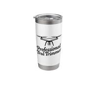 Professional Tree Trimmer Funny Drone Pilot Design Stainless Steel Insulated Tumbler
