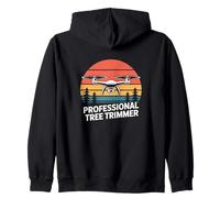 Professional Tree Trimmer Funny Drone Pilot Design Zip Hoodie