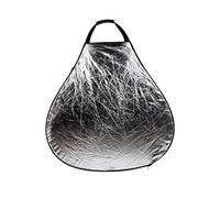 Professional Triangle Light Reflector 30cm/60cm/80cm Foldable for Studio Photography Trilateral Silver Reflector