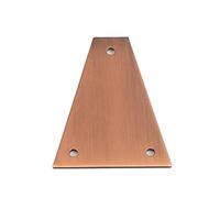 Professional Triangular Cover 3 Holes Metal Guitar Adjustment Rod Covers Electric Guitar Bass Replacement Parts Triangular Cover Maintenance