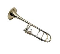 Professional Trombone Bb-F Tuned Brass Gold Plated Trumpet Instrument Quality Performance Horn With Case Horn
