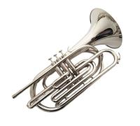 Professional Trombone Brass Instruments B Flat Major Alto Nickelp Lated Keys Piston Movement Trombone