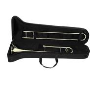 Professional Trombone Instrument Alto Trombone Brass Lacquer Bb Tone B With Cloth Case Brass Instruments