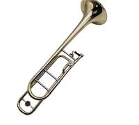 Professional Trombone Instrument Bb F Tenor Trombone Brass Lacquered Gold Plated Musical Instrument With Box