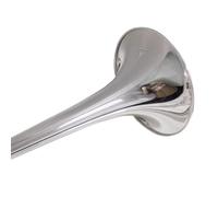 Professional Trombone Musical Instruments Piston Trombone Eb Key Copper Brass Lacquer Silver With Case Mouthpiece(Silver plated)