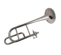 Professional Trombone Musical Instruments Trombone Yellow Brass Lacquer With Case Mouthpiece Eb Alto Trombons(Nickel plated)