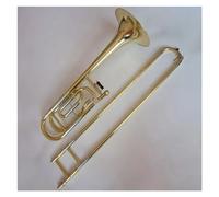 Professional Trombone Tenor Trombone Bb/F Tone Yellow Brass Gold Lacquer Performance Type Trombone With Case