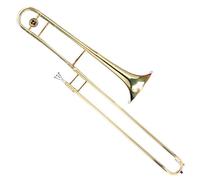 Professional Trombone Tenor Trombone Brass Lacquered Gold Brass Instrument Alto Trombone Professional Performance Practice(Tenor trombone)