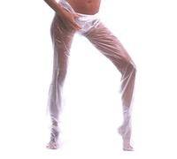 professional Trousers White Unisex-Adults - Women - Trousers - Low Waist - Large - EU L - Regular to XL - Plain - Reinforced - 25 pcs.