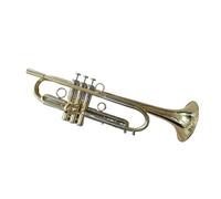 Professional Trumpet Bb Trumpet Gold Lacquer Silver Plated Trumpet Brass Musical Instruments Composite Type Trumpet Yellow Brass