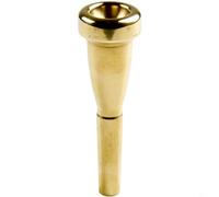 Professional Trumpet Mouthpiece 3C 7C Gold Silver Plated Brass Alloy for Bach Students for jazz Players Intermediate Advanced Musicians Precise Fit 8.5cm(Gold 3C)