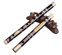 Professional Two Section Flute Playing Instrument Professional bamboo flute instrument(E)