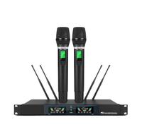Professional UHF Wireless Microphone Handheld Lavalier Headset Mic Apply To Karaoke Church School Lecture Stage