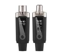 Professional UHF Wireless Microphone System XLR Transmitter and Receiver High Performance Audio Equipment for Live Performances Studio Recordings Adjustable Modes 16 Channels