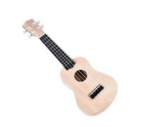 Professional Uke 21 Inch Round Hole Treble Ukulele DIY Kit 4 String Ukelele DIY Kit Basswood Hawaii Guitar Handwork Painting Ukelele